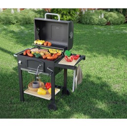 Activa Angular anglies kepsninė su modulinėmis didelėmis ketaus grotelėmis