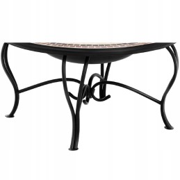 Židinio dubuo sodui terasoje su židiniu