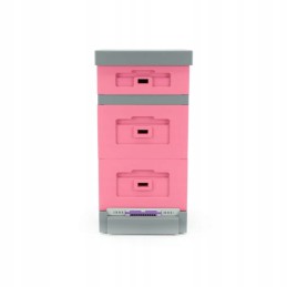 1x ul. Wielkopolski, 10 rėmelių, rožinis putplastis