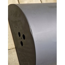 Didelė sodo kepsninė su anglimis, 2 grotelės, termometras, pelenų keptuvė, lentynos + dangtis