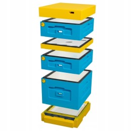 Dadant avilys aukštu dugnu, putų polistirolo aviliai