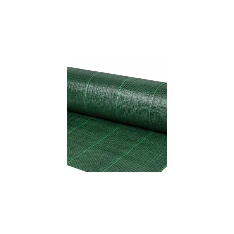 Nuo piktžolių agrotekstilė žalia 110g, 0,6 x 10m