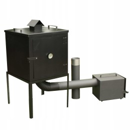 Sodo rūkykla, metalinė, plieninė rūkykla