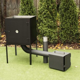 Sodo rūkykla, metalinė, plieninė rūkykla