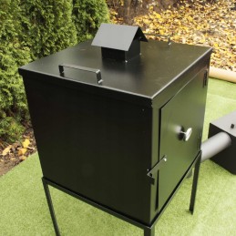 Sodo rūkykla, metalinė, plieninė rūkykla