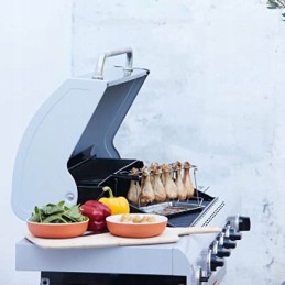 Grilio blauzdelių stovas