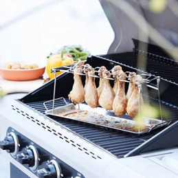 Grilio blauzdelių stovas