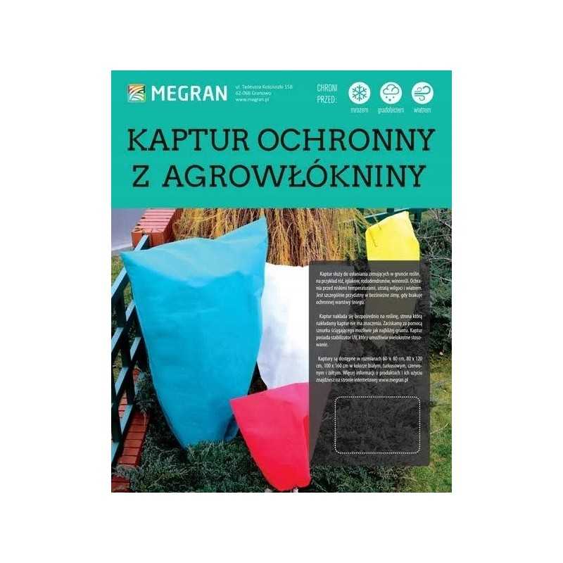 Apsauginis gaubtas baltas, 50g/m2, 1x1,6m - 1 vnt.