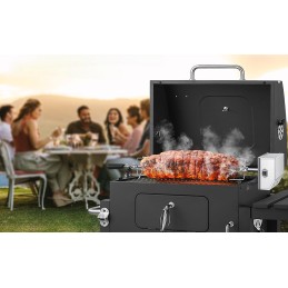 Plieninių grilio iešmelių rinkinys, 107 cm kesserio mėsos iešmas