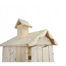 Vienkamerė rūkykla su kūrenamąja lentyna