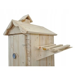 Vienkamerė rūkykla su kūrenamąja lentyna