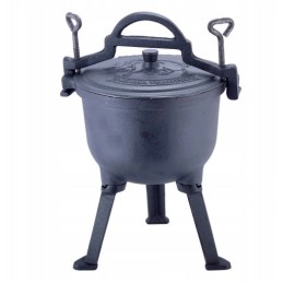 ⭐⭐medžioklės puodas ketaus puodas laužui, 15 l, stovi Kamille⭐⭐