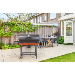 ️Sodo anglis kepsninė su didelėmis grotelėmis 71x35 cm