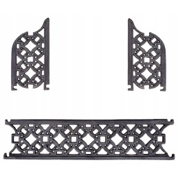 Ketaus židinys rūkyklai ir duonos krosnei ir kt.