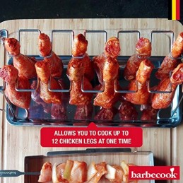 Grilio blauzdelių stovas