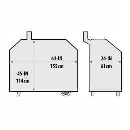 Aukščiausios kokybės dangtis Regal Pellet 500 Broil King kepsninėms