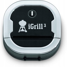 Weber igrill 3 grilio termometras, juodas/sidabrinis, 5,59 x 6,6 x 6,35 cm