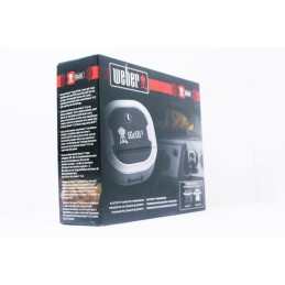 Weber igrill 3 grilio termometras, juodas/sidabrinis, 5,59 x 6,6 x 6,35 cm