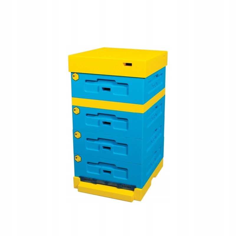 Dadant 1/2 avilys žemu dugnu, polistireniniai aviliai