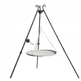 Sodo trijų kojų grilis, 185 cm, ritė