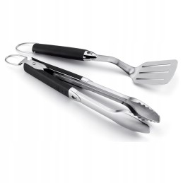 Weber 6645 2 dalių kepsninės rinkinio mentelių žnyplės