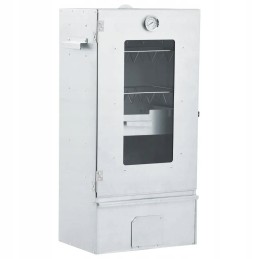 Vidaxl rūkykla su 1 kg traškučių 44 5x29x83 cm 46528