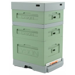 Bičių dadantas su aukštos higieniškos plastiko dugnu,