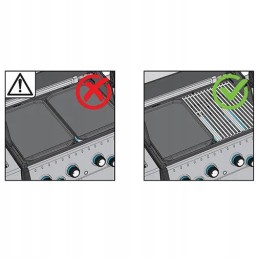 Ketaus barono arba vainikinio grilio plancha 11342