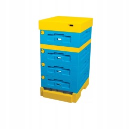 Dadant 1/2 avilys su higienišku dugnu, putų polistirolo avilys