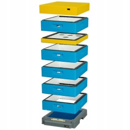 Apipol avilys su aukšto higieniško plastiko dugnu - dažytas