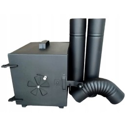 ⭐⭐Max krosnelė rūkyklai 2 vamzdžių alkūnių komplektas xxxl⭐⭐