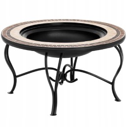 Židinio dubuo sodui terasoje su uždanga, skersmuo 76 cm