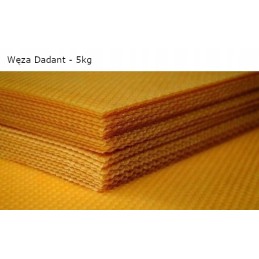 Siūlome bičių vaško dadant 5,37 mm - labai gerai!