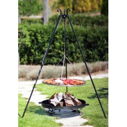 Nerūdijančio plieno grotelės, 80 cm