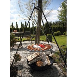 Nerūdijančio plieno grotelės, 80 cm