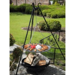 Nerūdijančio plieno grotelės, 80 cm