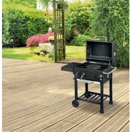 ⭐ Anglies grilis be dangčio sodo grilio lentyna kampinė 57,5 x 37 cm ⭐