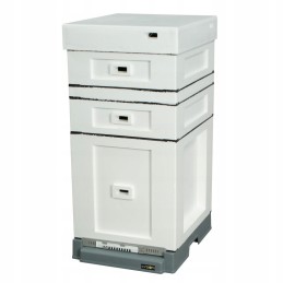 Standartinis Varšuvos avilys su aukštu, higienišku plastikiniu dugnu