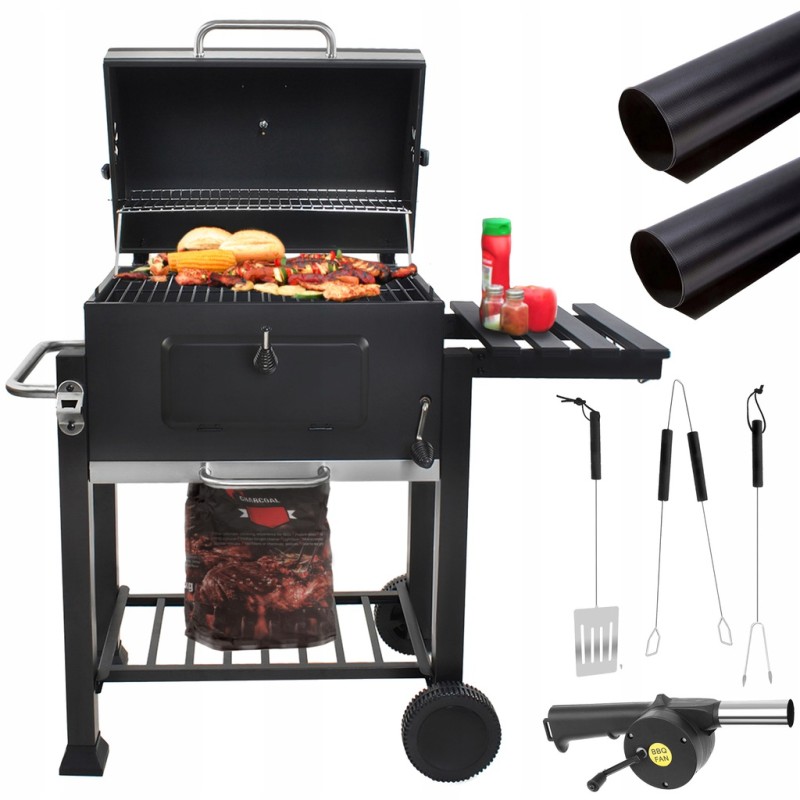 Sodo grilis su dangteliu