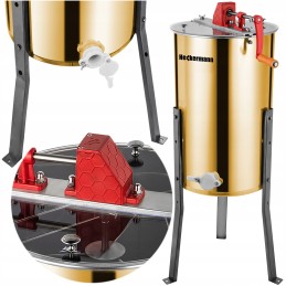 RANKINIS MEDUS IŠTRAUKTAS ULA HONEY EXTRAACTOR 3 RĖMO ĮSTRIŽIAUS SEPARATORIAUS