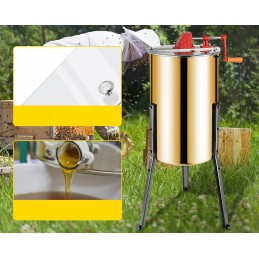 RANKINIS MEDUS IŠTRAUKTAS ULA HONEY EXTRAACTOR 3 RĖMO ĮSTRIŽIAUS SEPARATORIAUS
