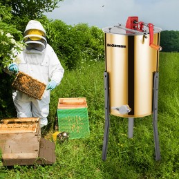 RANKINIS MEDUS IŠTRAUKTAS ULA HONEY EXTRAACTOR 3 RĖMO ĮSTRIŽIAUS SEPARATORIAUS