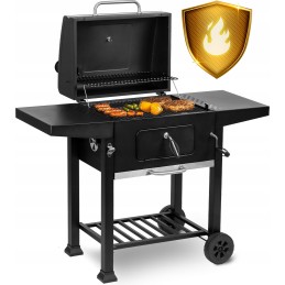 Grilis su anglimis su dviem bbqchef™ lentynomis