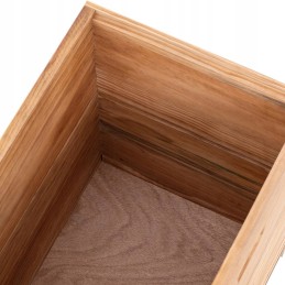 Medinis bičių avilys su metaliniu dangteliu, 10 rėmelių