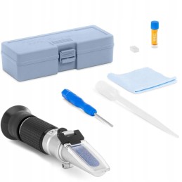 Refraktometras – matuoklis cukraus vandenyje meduje matavimui