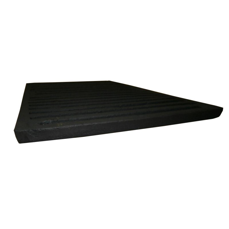 Ketaus grotelės rūkyklai, griliui, židiniui, 56x34