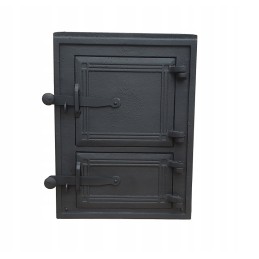 1. ketaus durys, stačiakampės,