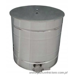 Nerūdijančio plieno skaidrintuvas 100l su 6/4'' nerūdijančio plieno vožtuvu