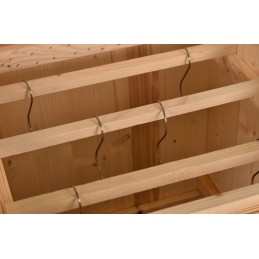 Sodo rūkykla, medinė, židinys, kabliukai, northtradi premium vamzdžiai