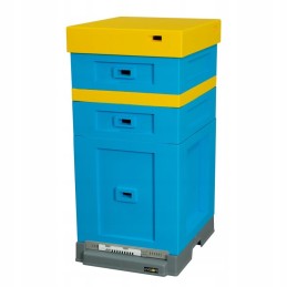 Standartinis Varšuvos avilys su aukštu, higienišku plastikiniu dugnu